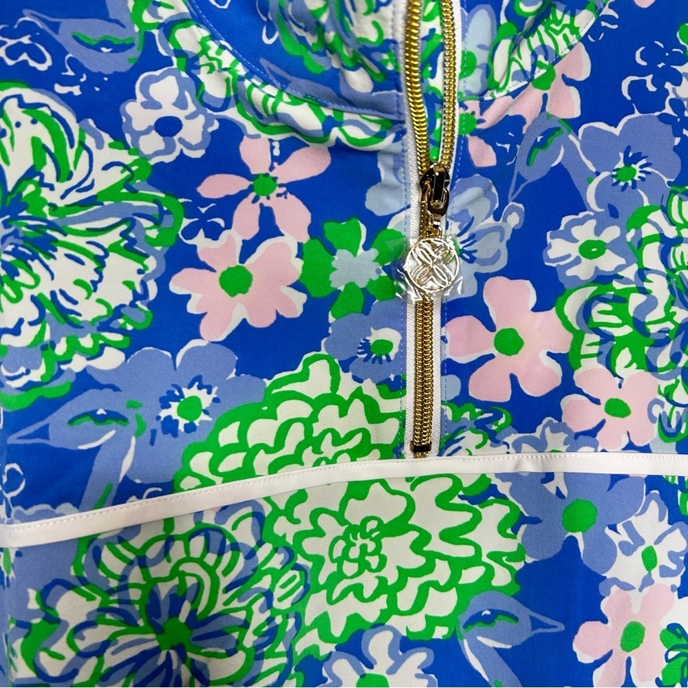 Lilly Pulitzer Luxletic Half-Zip Pullover – Size M (NWT) - Picture 3 of 7